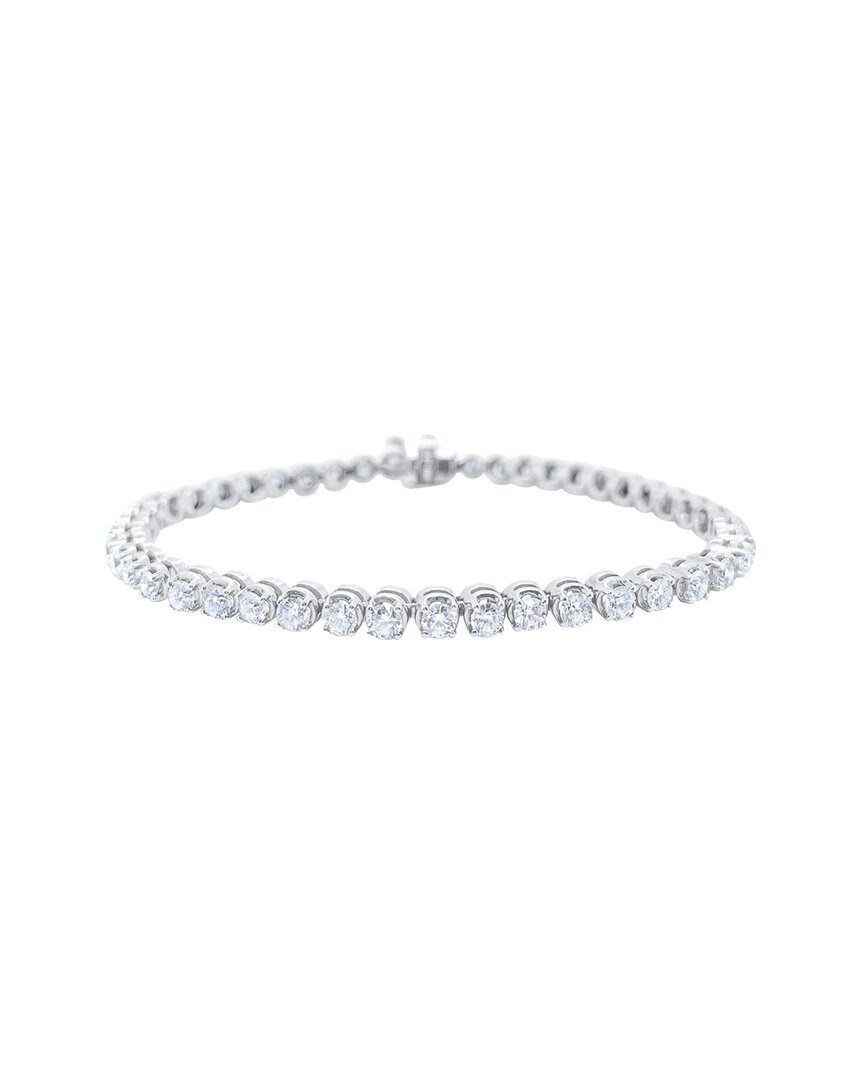14K 3.00 Ct. Tw. Lab-Grown Diamond Tennis Bracelet