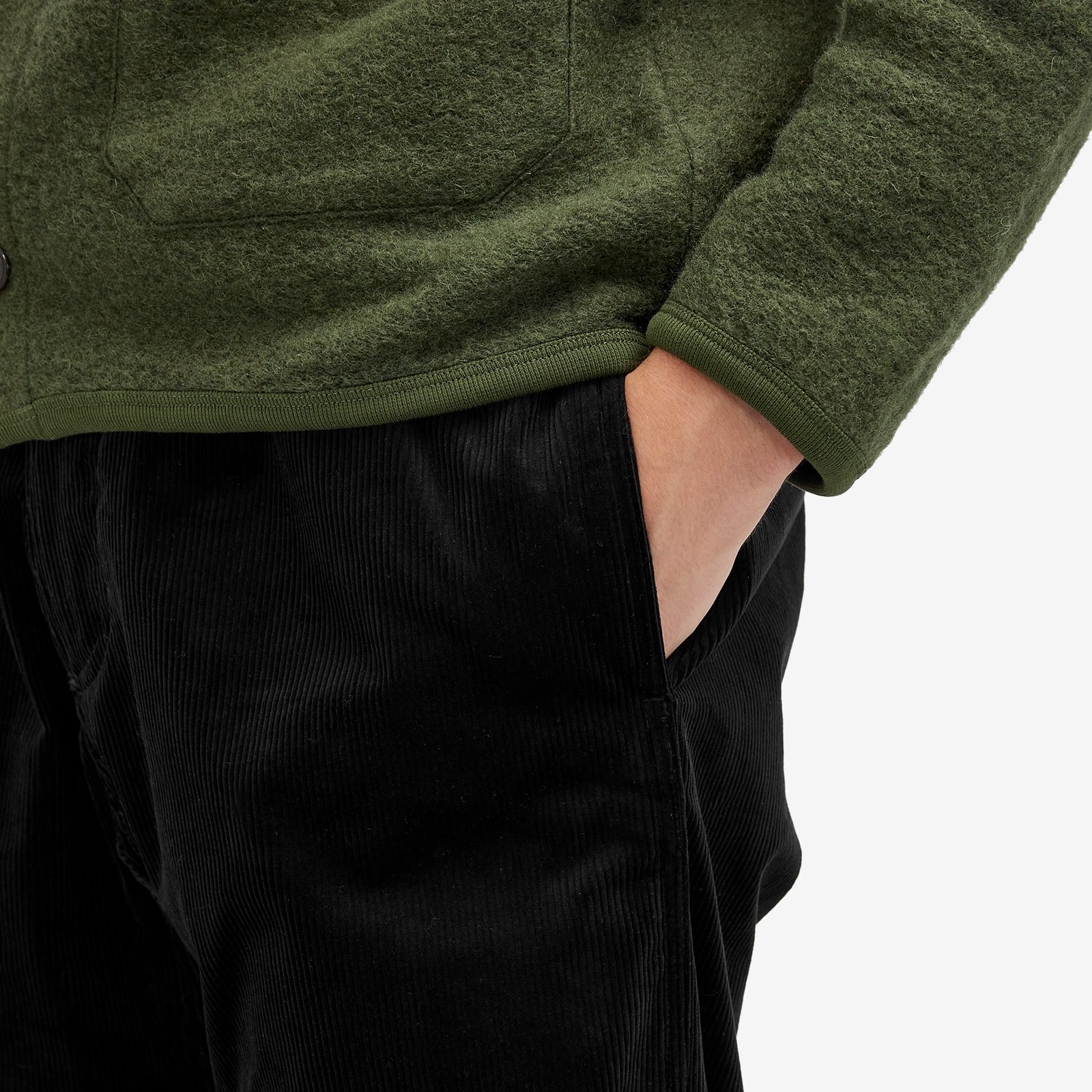 Men's Corduroy Core Pants in Black