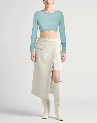 Woman Top Slate blue Size 4 Cotton