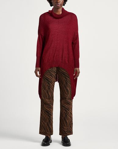 Woman Turtleneck Brick Size XS Acrylic, Polyamide, Mohair wool