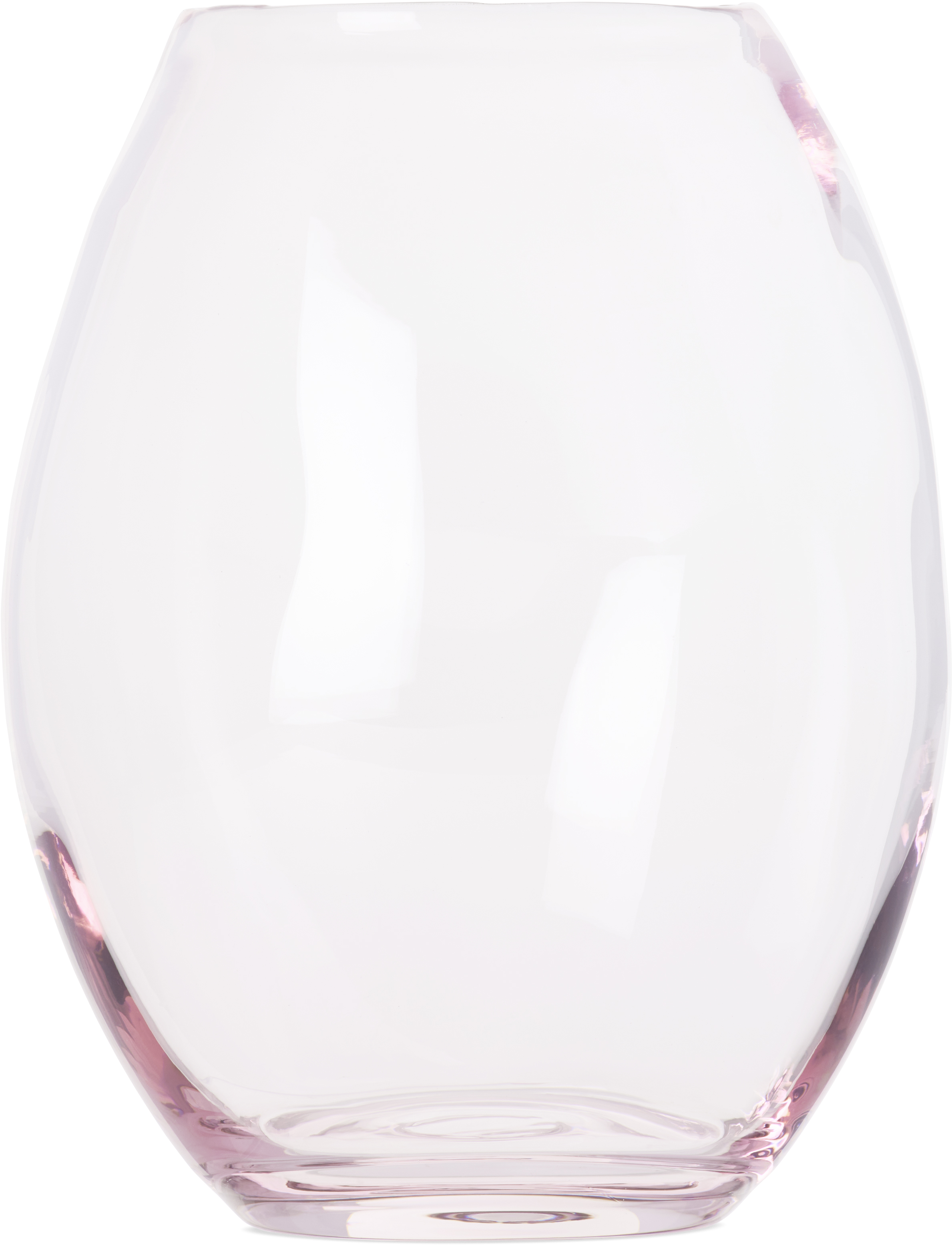 Pink Addled Short Vase