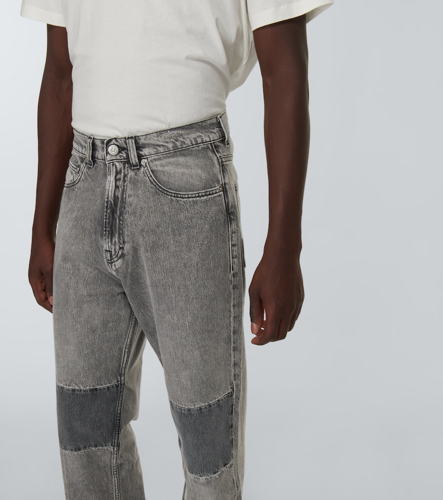 Extended Third Cut straight jeans