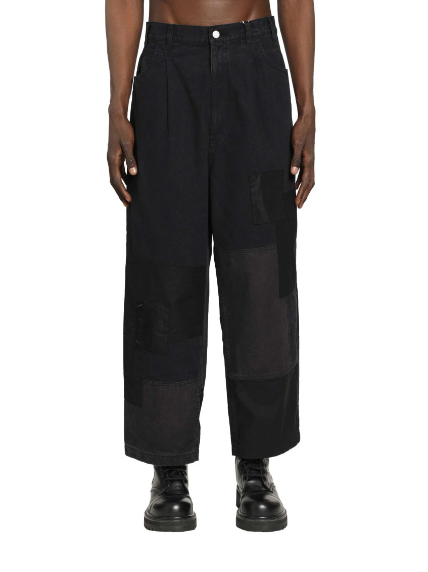 Black Relaxed Trousers