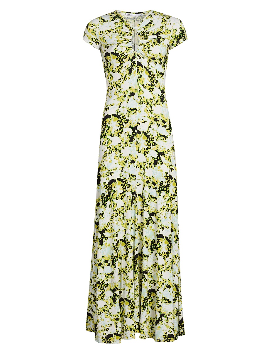 Women's Noelani Floral Jersey Maxi Dress - Straw Multi