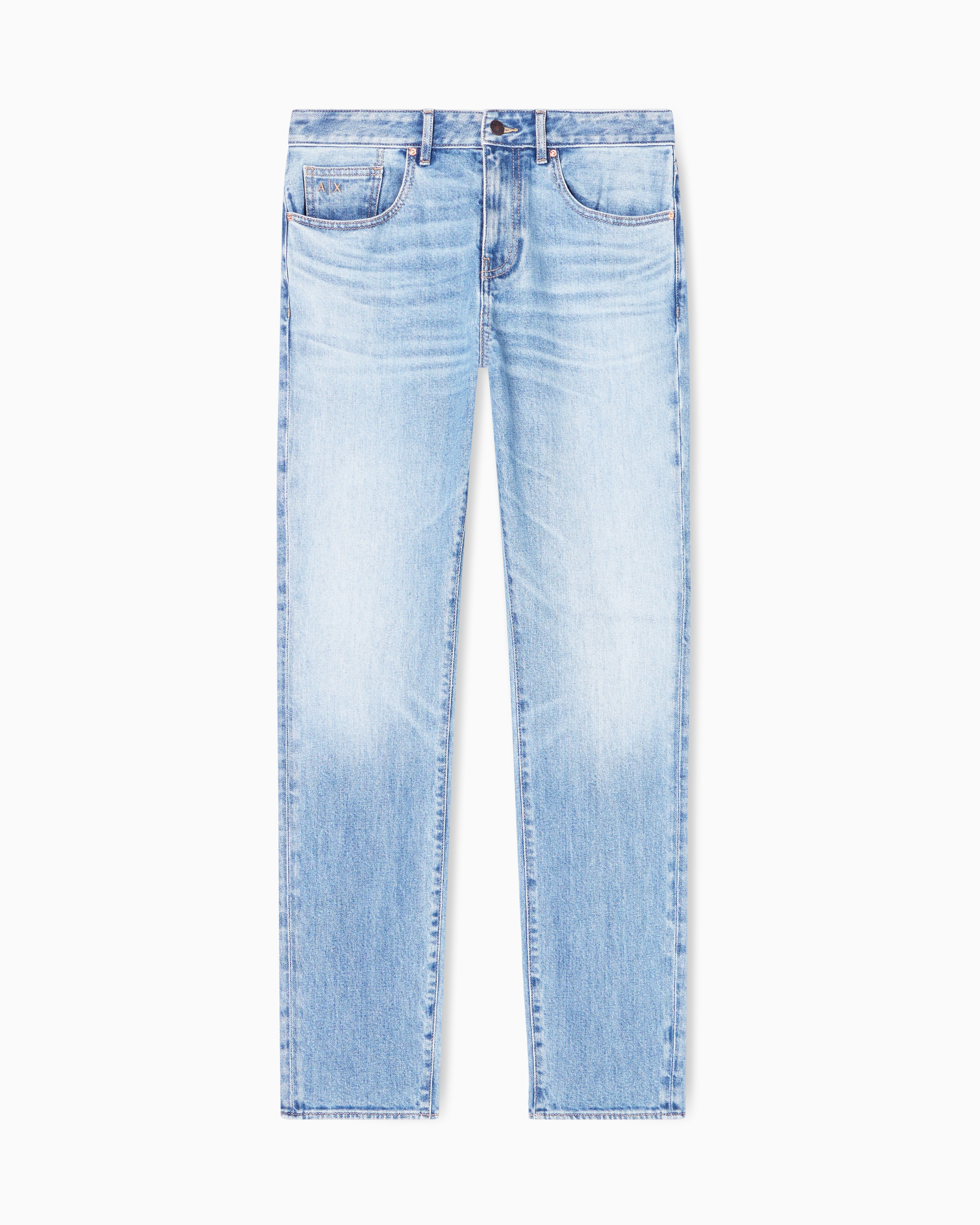 Vintage Blue Stretch Denim Skinny Jeans