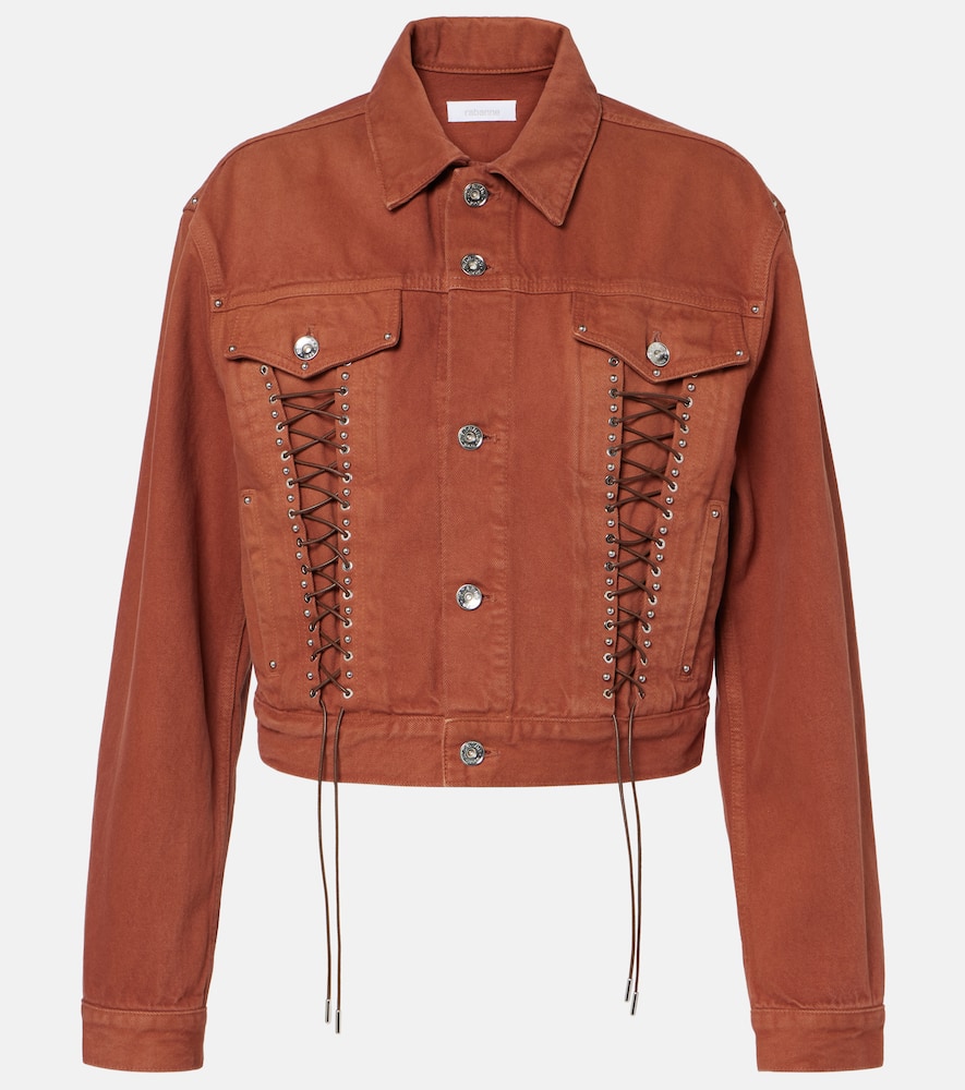 Cropped denim jacket