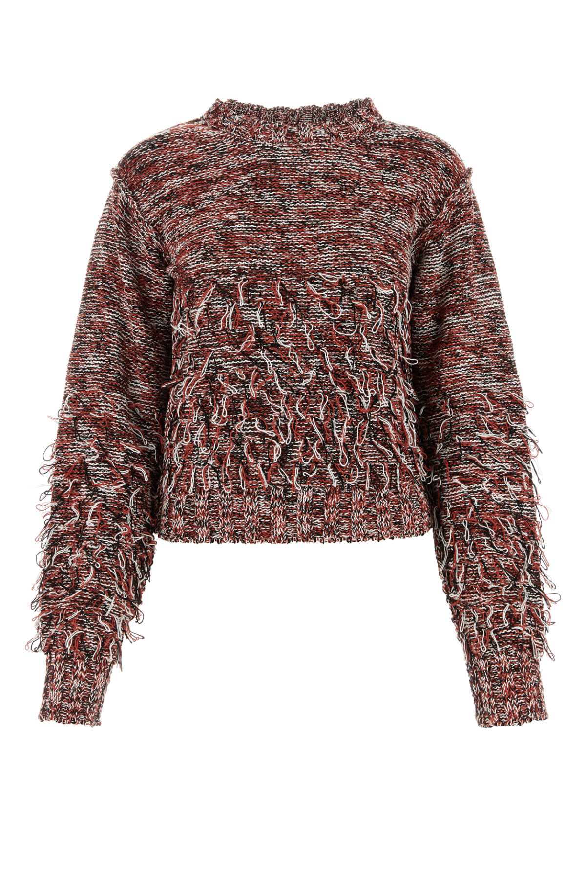 Embroidered Cotton-Blend Sweater for Women