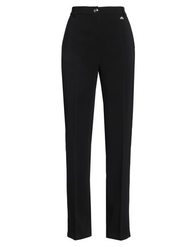 Woman Pants Black Size 4 Polyester, Elastane
