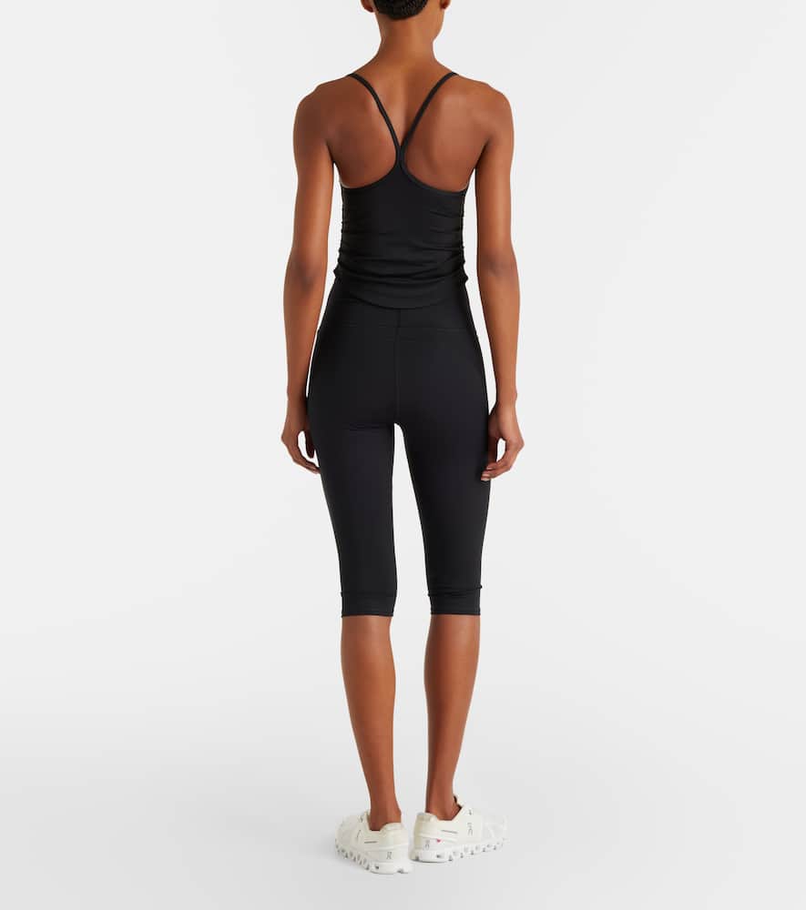 Logo jersey tank top