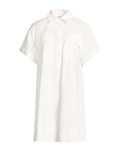 Woman Mini dress White Size 8 Cotton