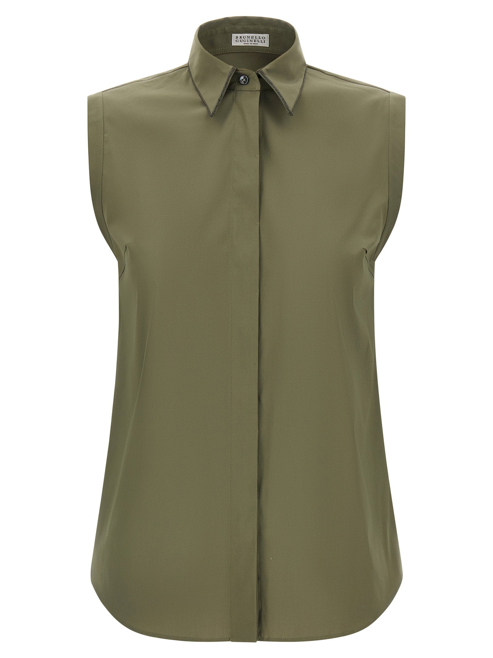 Shiny Trim Shirt