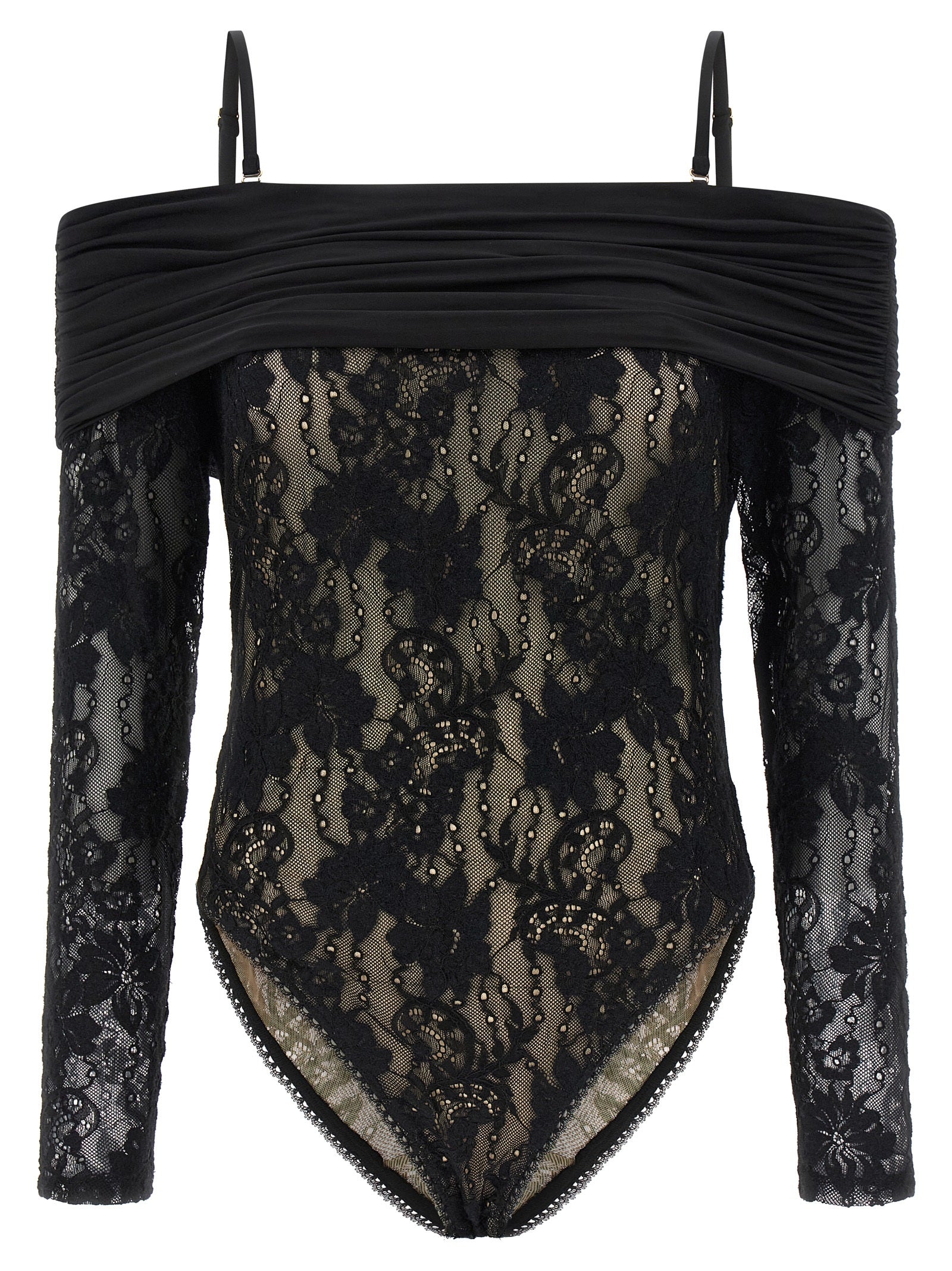 Twisted Romance Bodysuit — Black