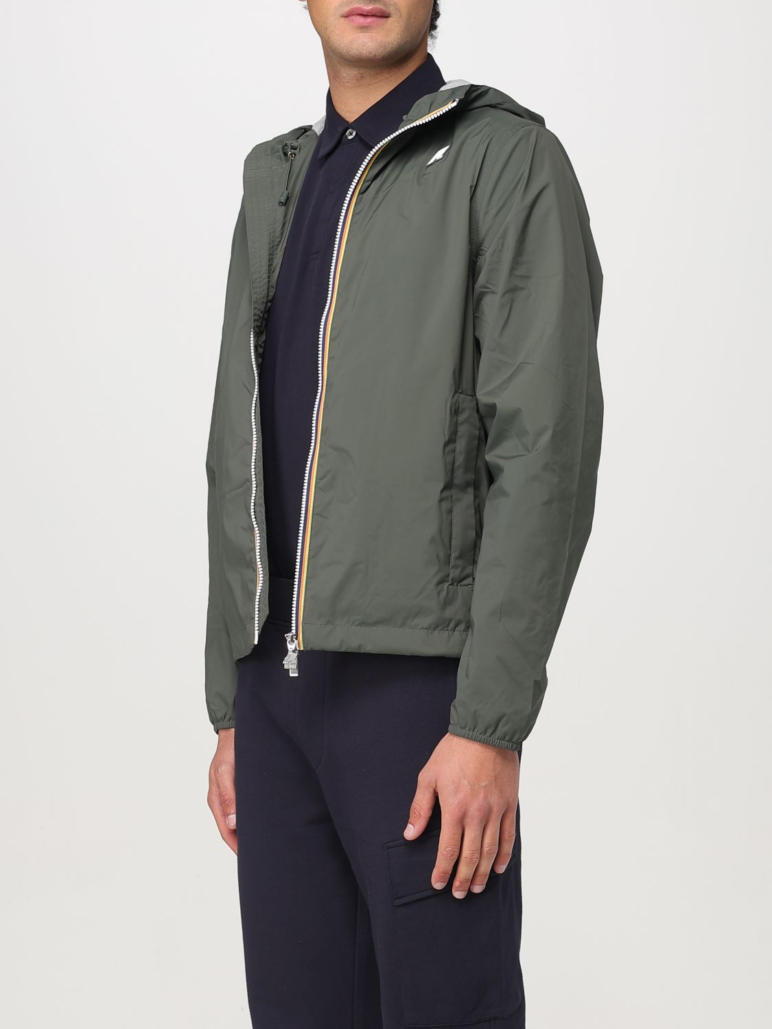 Jacket Men color Green