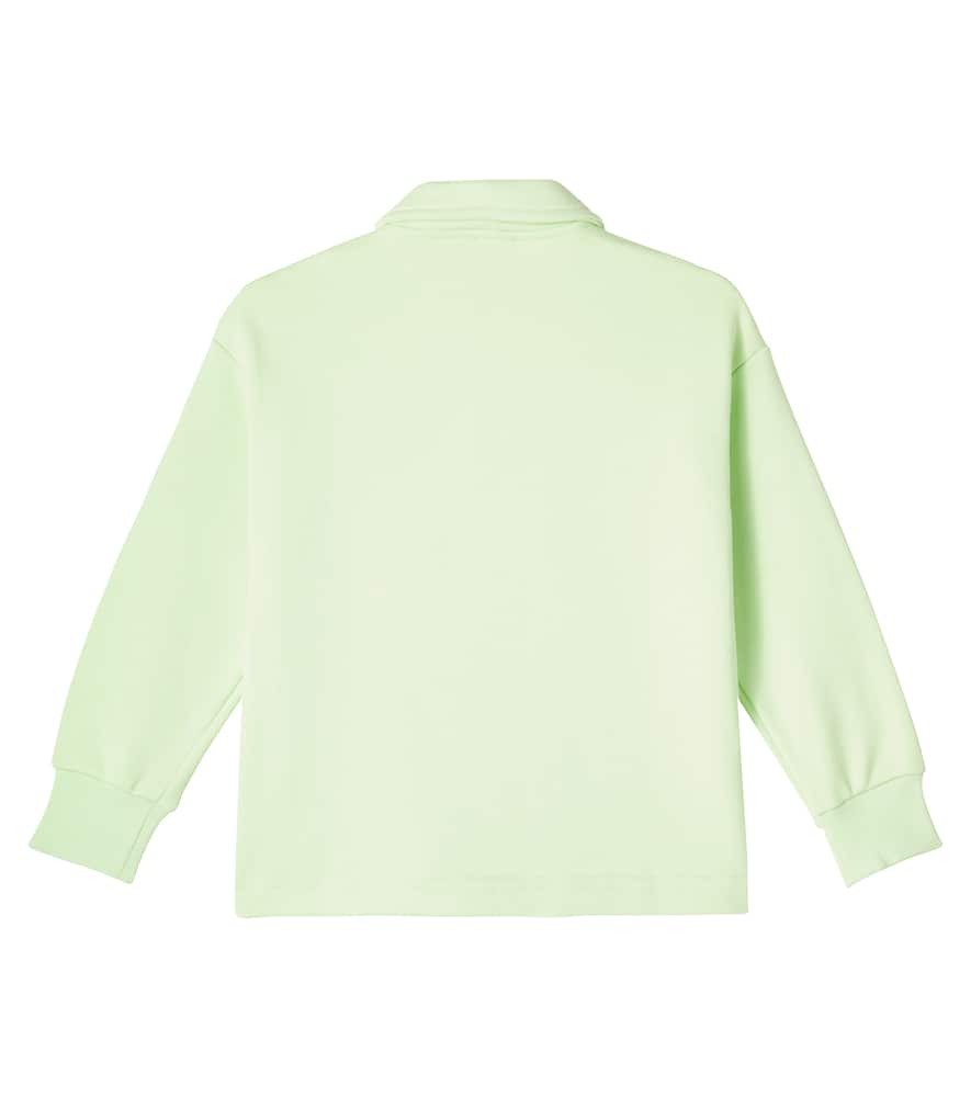Il Gufo Cotton half-zip sweater