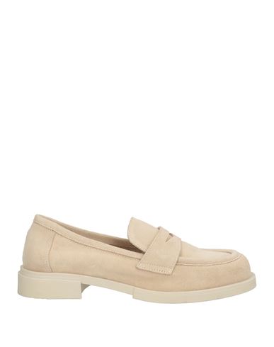 Woman Loafers Ivory Size 10 Leather
