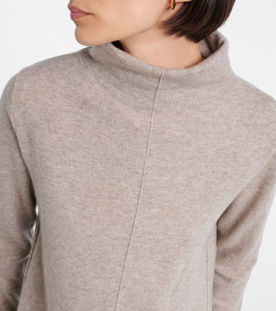Knitted wool and cashmere midi dress
