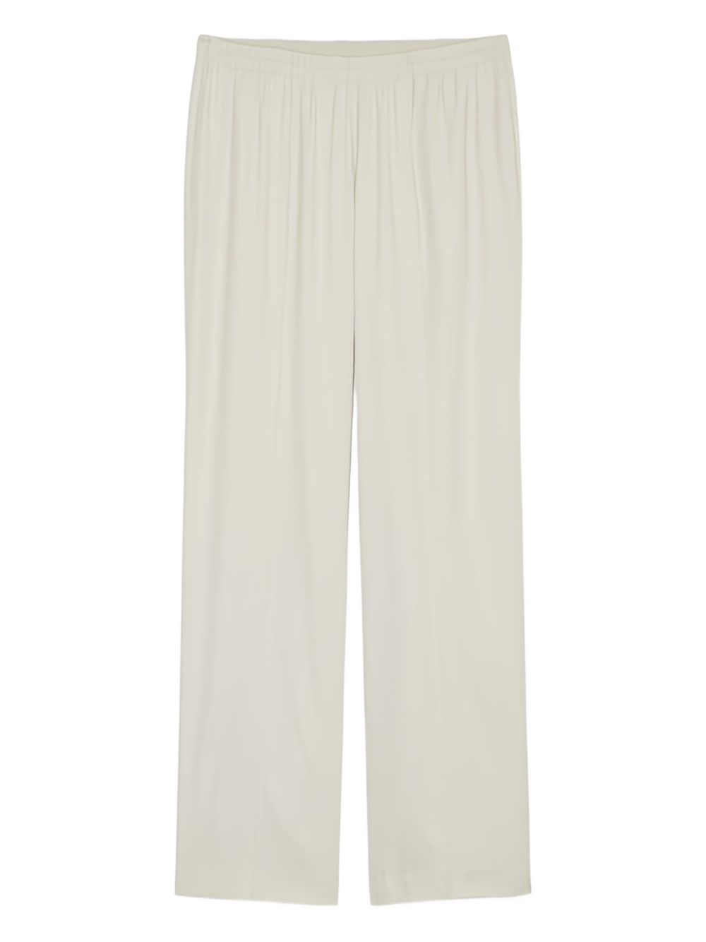Elasticated-waist trousers - Grey