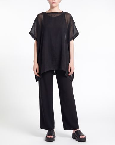 Woman Top Black Size L Cotton