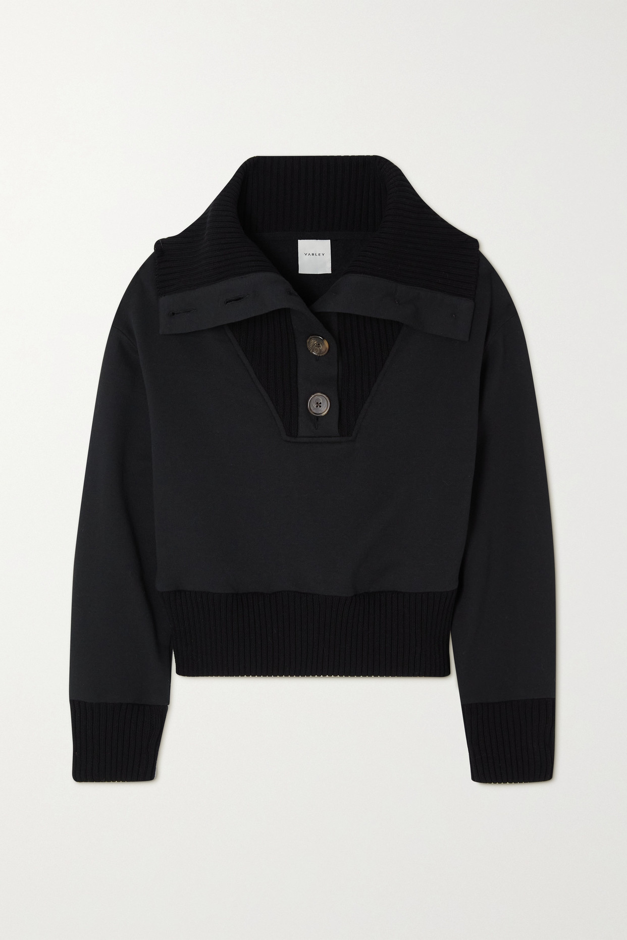 Milan Cotton-blend Jersey Sweater