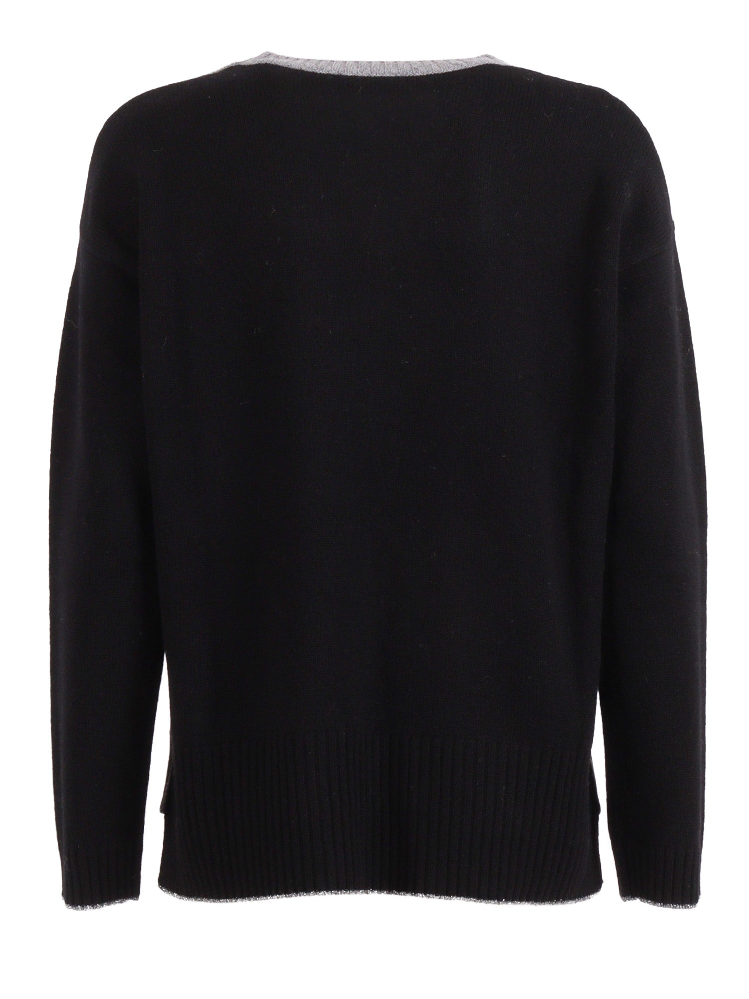 Kangra Cashmere Girocollo Boxing Intarsio Rombo+Lurex