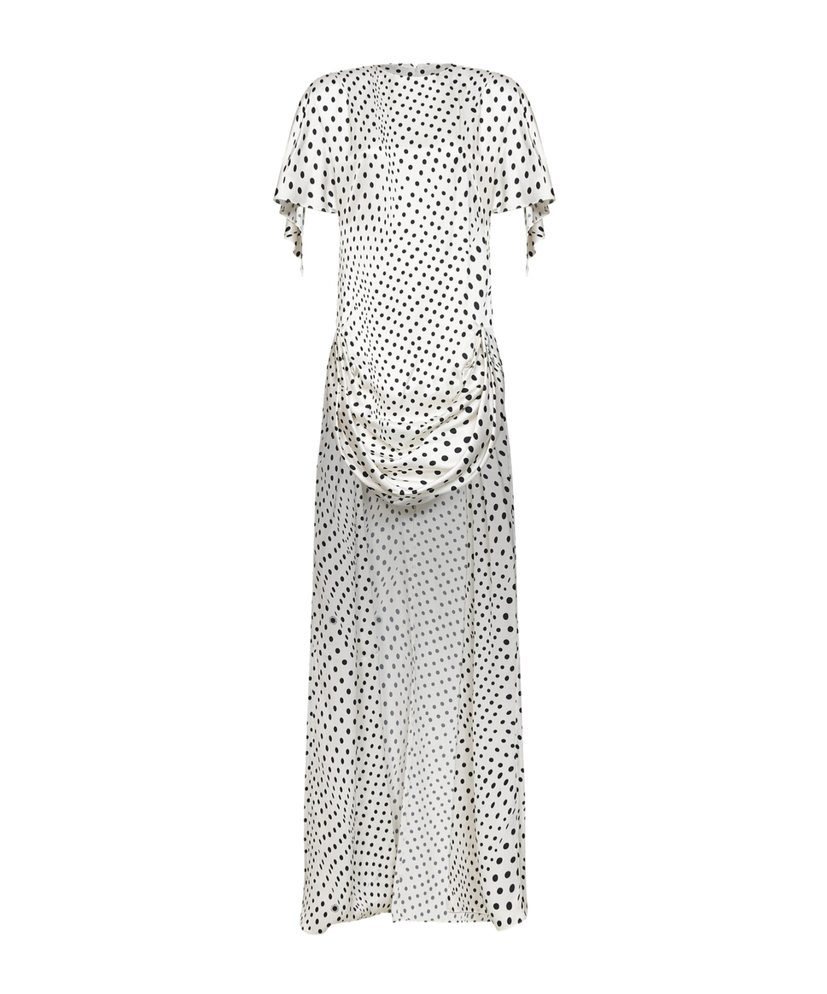 Round neck short sleeve dress