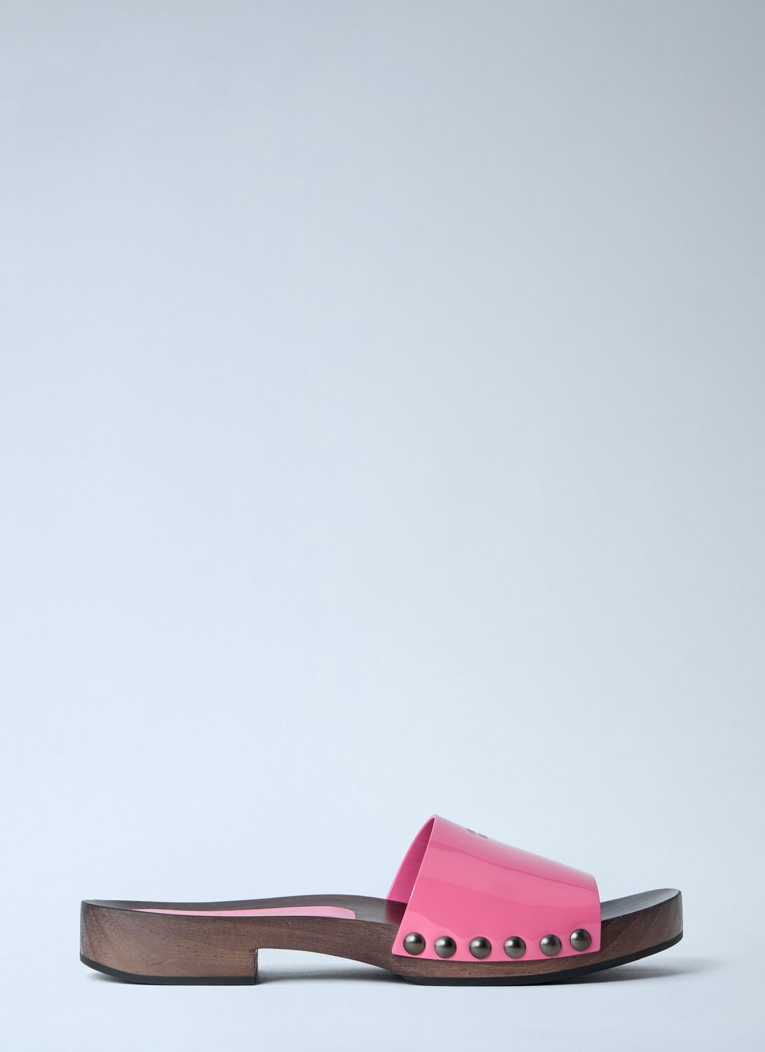 Studded Slide Sandals - Woman Sandals Red Eu
