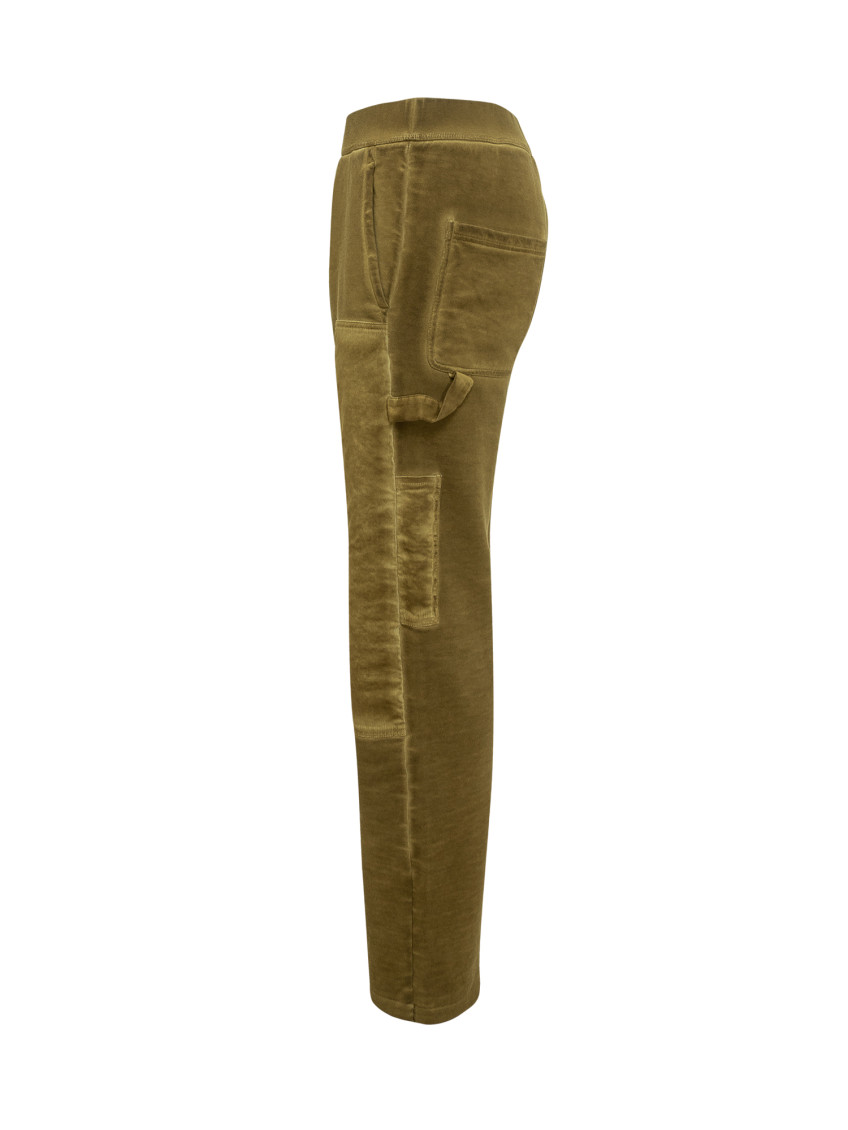 Brown Relaxed Cargos Pants