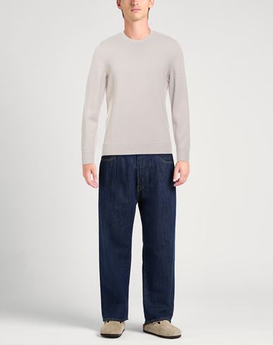 Man Sweater Off white Size 46 Merino Wool