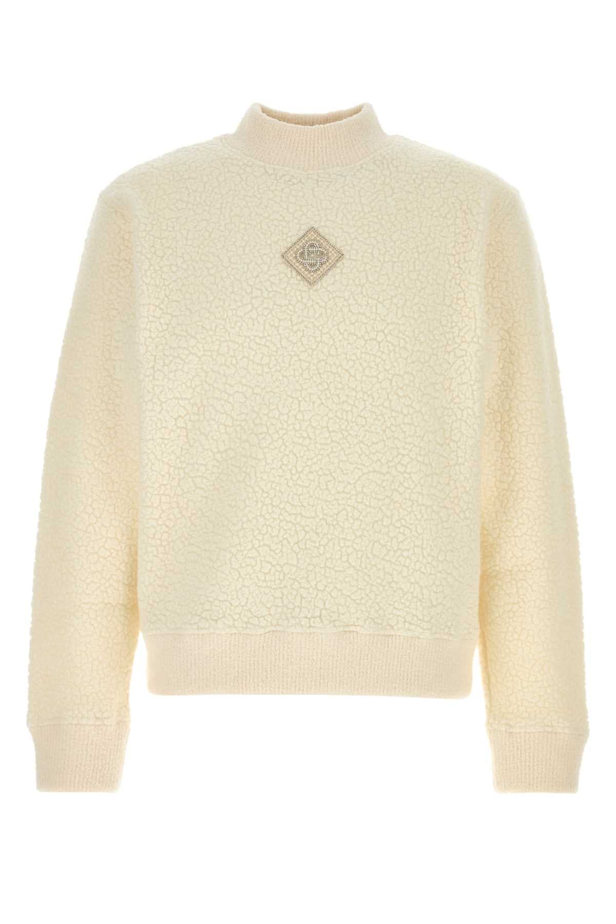 Cashmere Sweatshirt — Beige