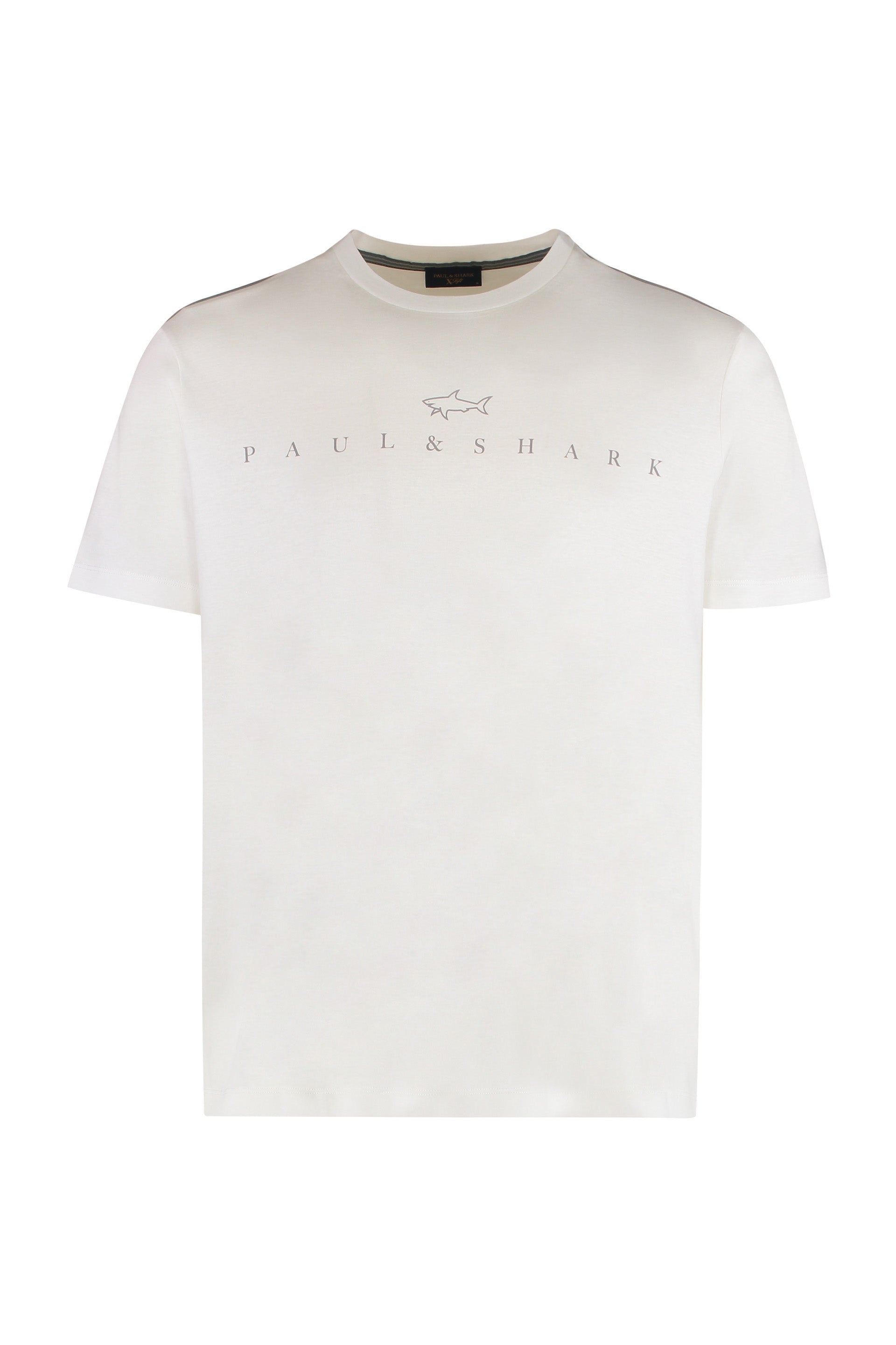 Logo-Print Cotton Jersey T-Shirt — White