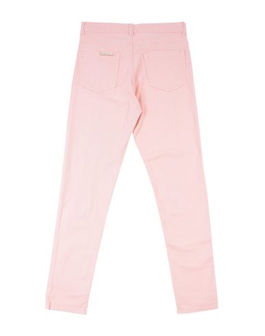 Kid Girl Jeans Pink Size 13 Cotton, Elastane