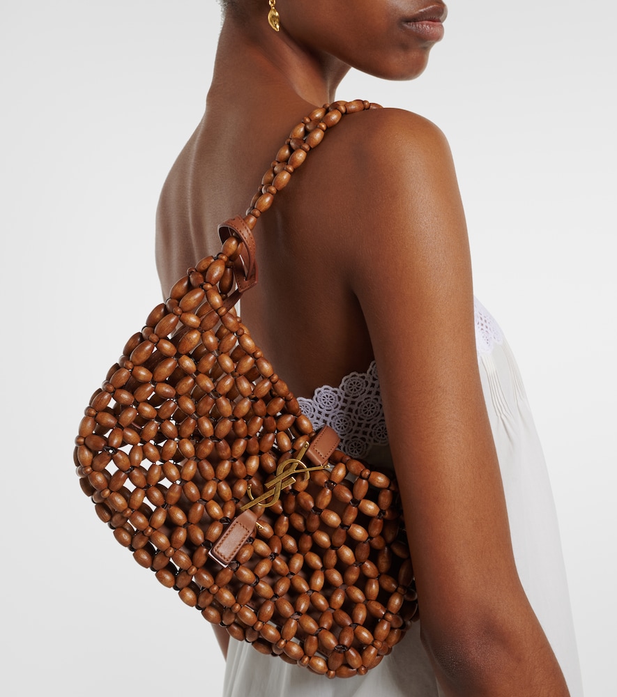 Le 5 à 7 Mini beaded shoulder bag