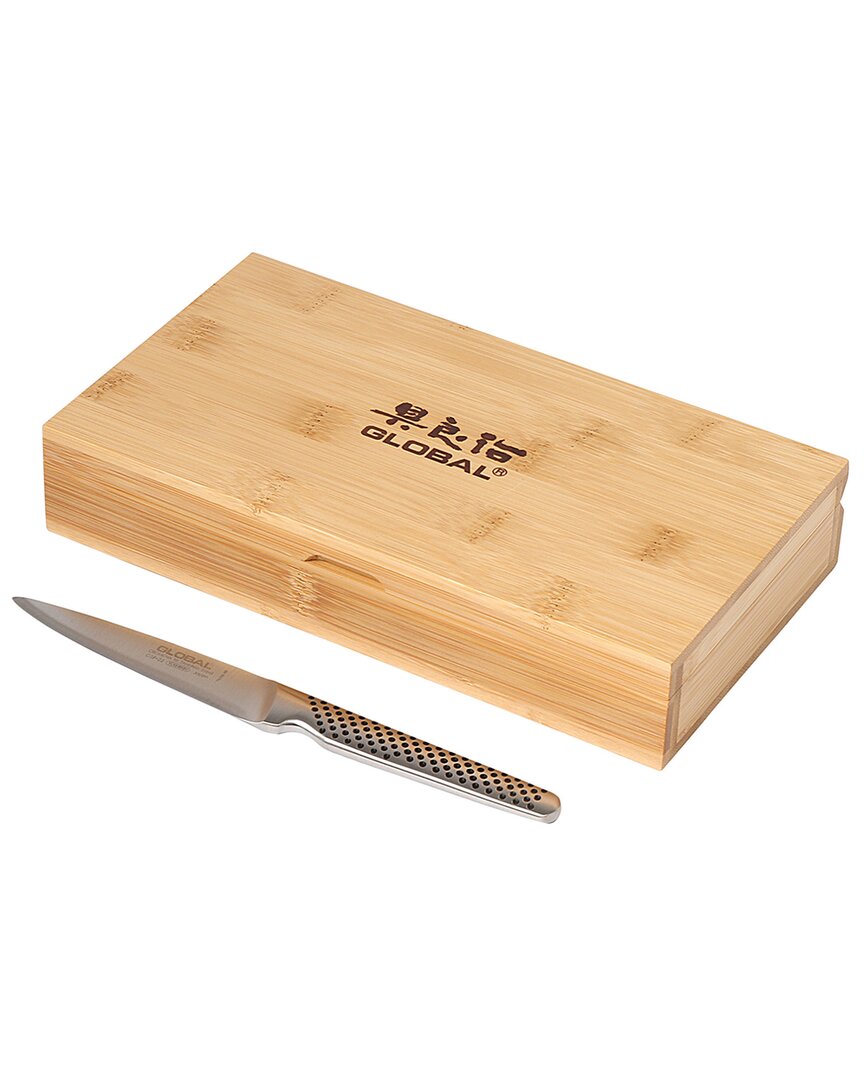 6Pc Steak Set With Bamboo Box