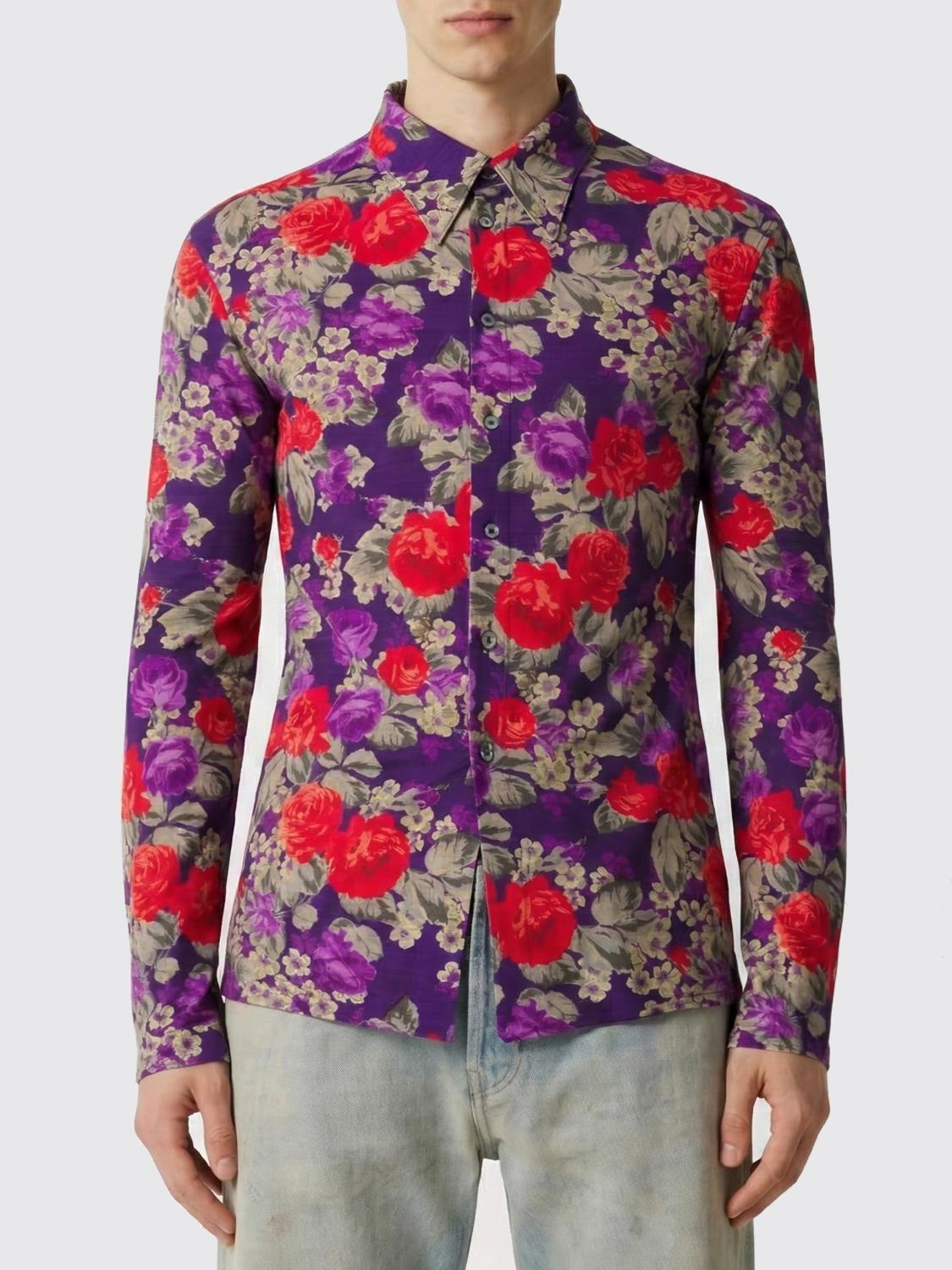 Shirt Men color Red