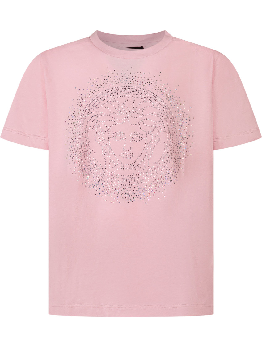 Kids Pink Embellished T-Shirt