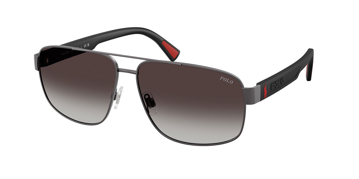 Polo Ralph Lauren PH3165 92158G Men's Sunglasses Gunmeta
