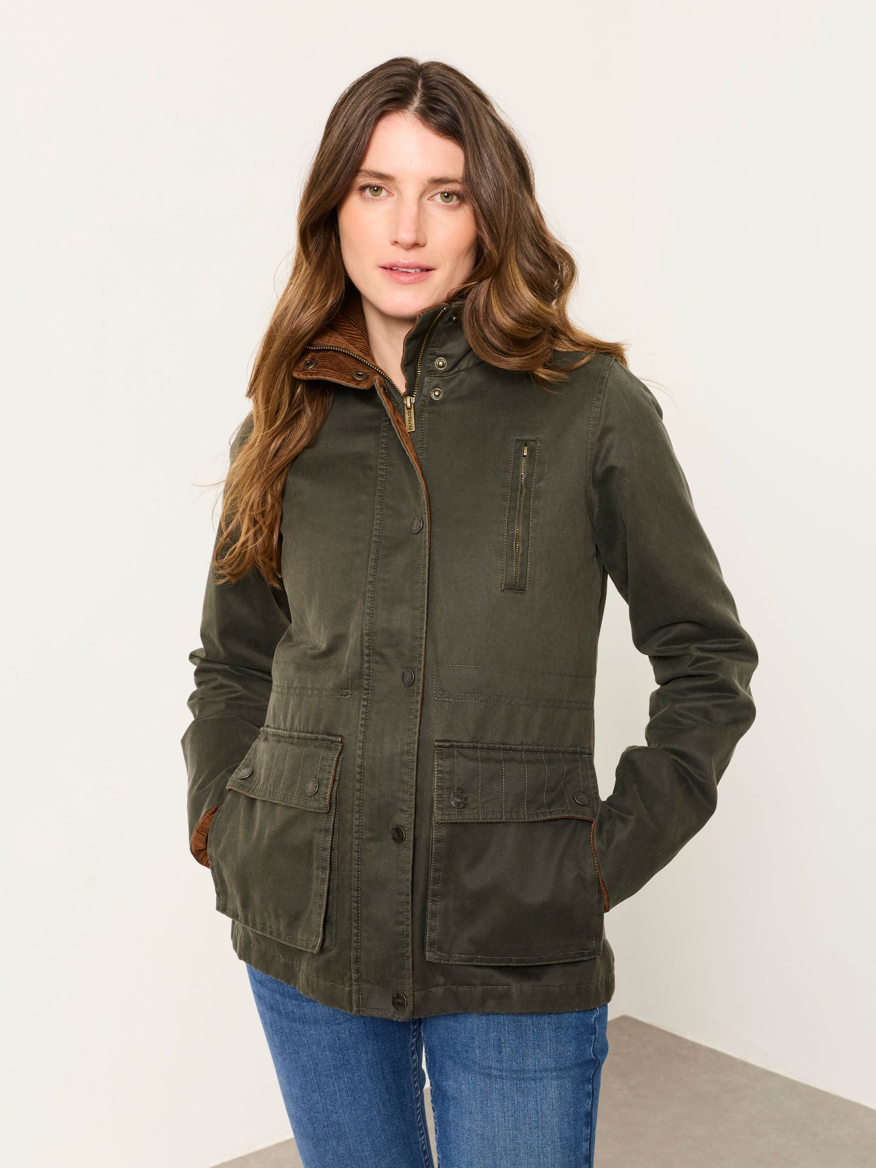 FatFace Heritage Jacket in Green
