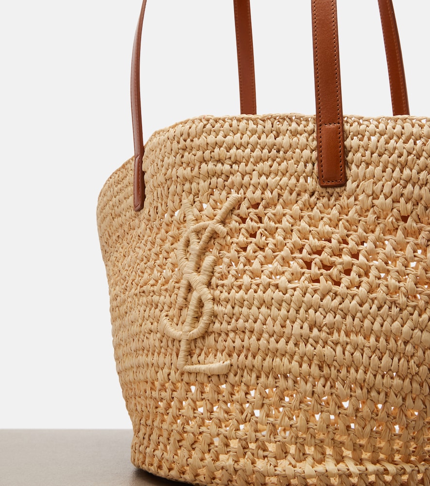 Panier Small raffia bucket bag