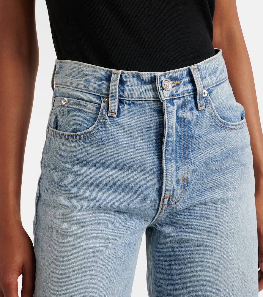 Grace mid-rise wide-leg jeans
