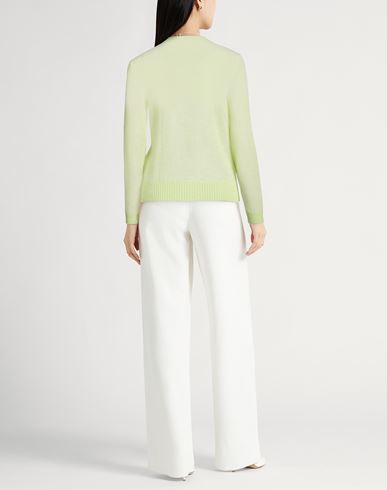 Easy Woman Cardigan Lime green Size 6 Alpaca wool, Nylon, Virgin Wool