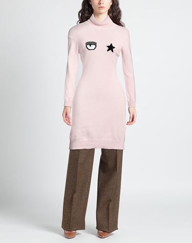 Woman Turtleneck Light pink Size S Wool, Viscose, Nylon, Cashmere