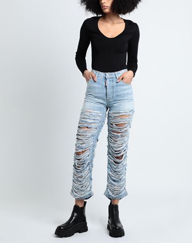 Woman Denim pants Blue