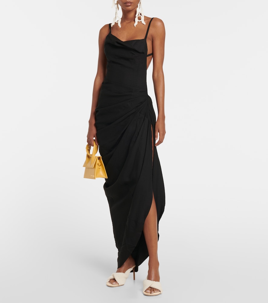 La Robe Saudade voile maxi dress