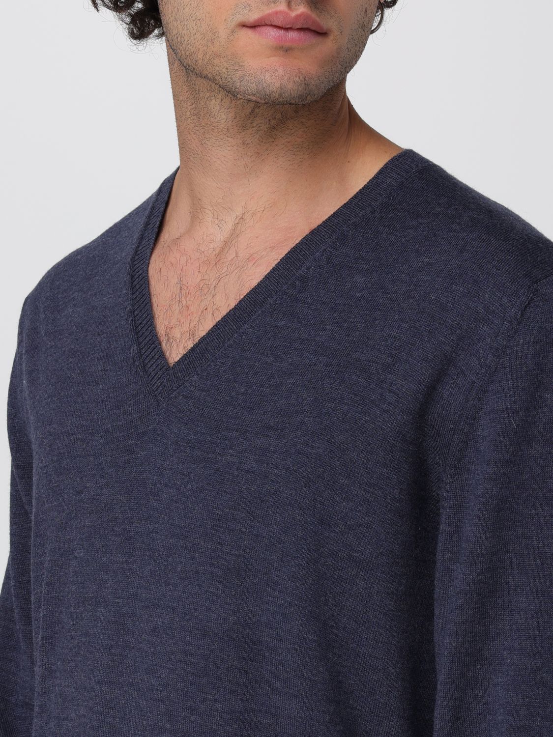 Sweater Men color Blue