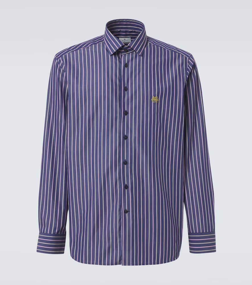 Striped cotton shirt