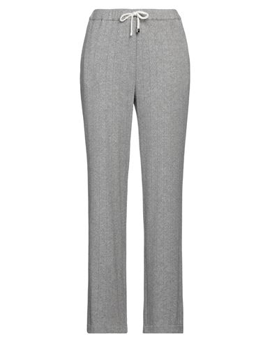 Woman Pants Grey Size 8 Viscose, Wool, Polyester, Elastane, Cotton