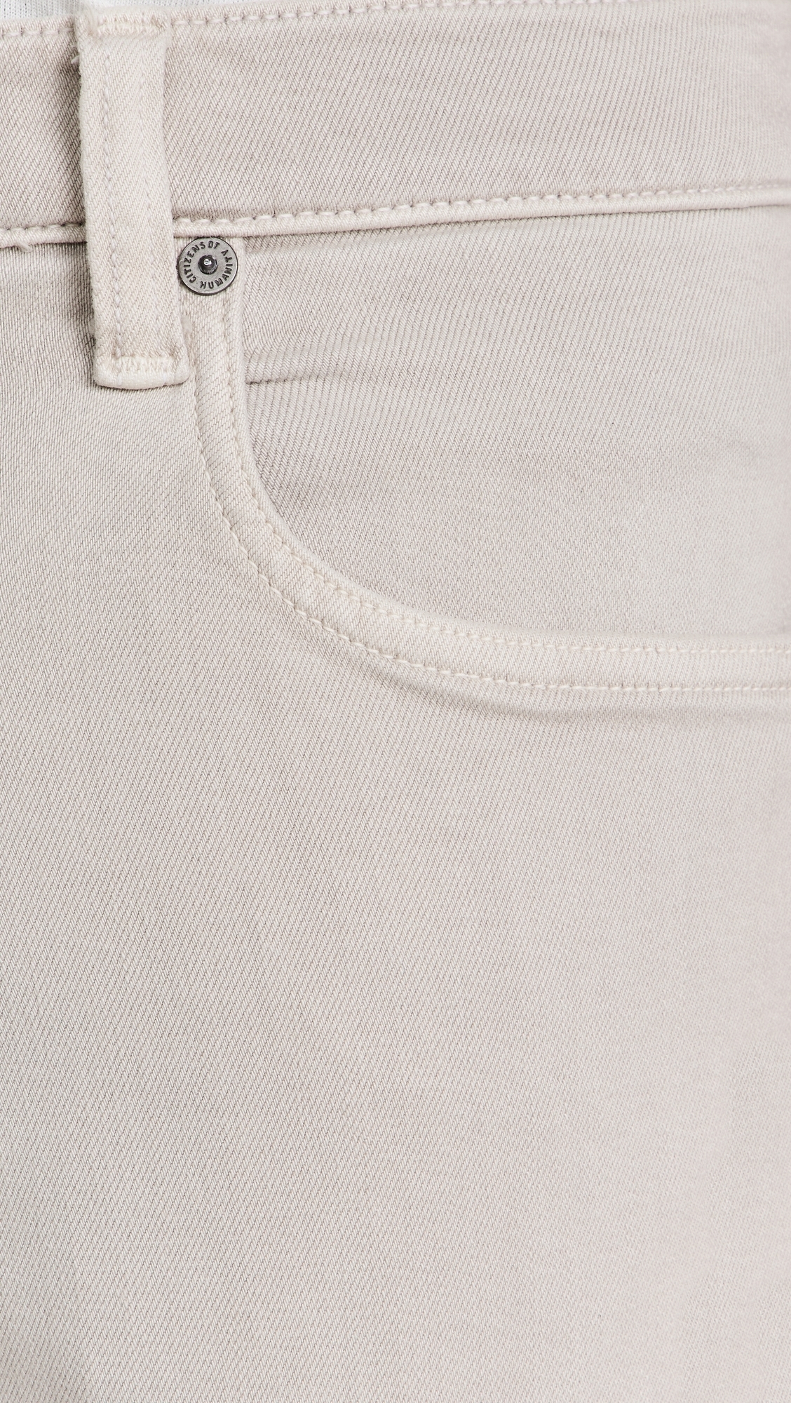 Gage Slim Straight Soft Weft Jeans Gris