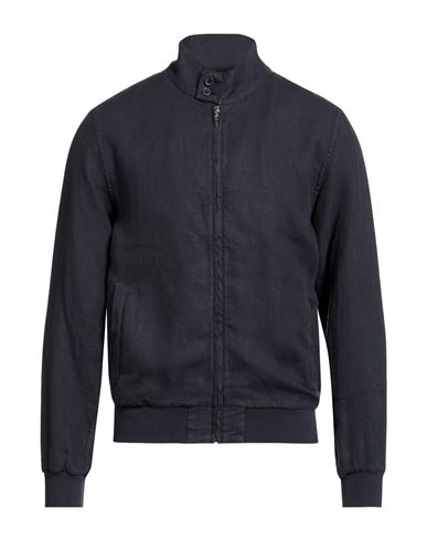 Man Jacket Midnight blue Size S Linen