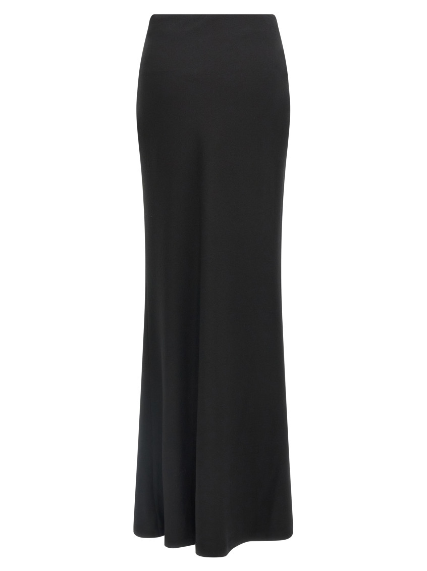 Long Silk Skirt