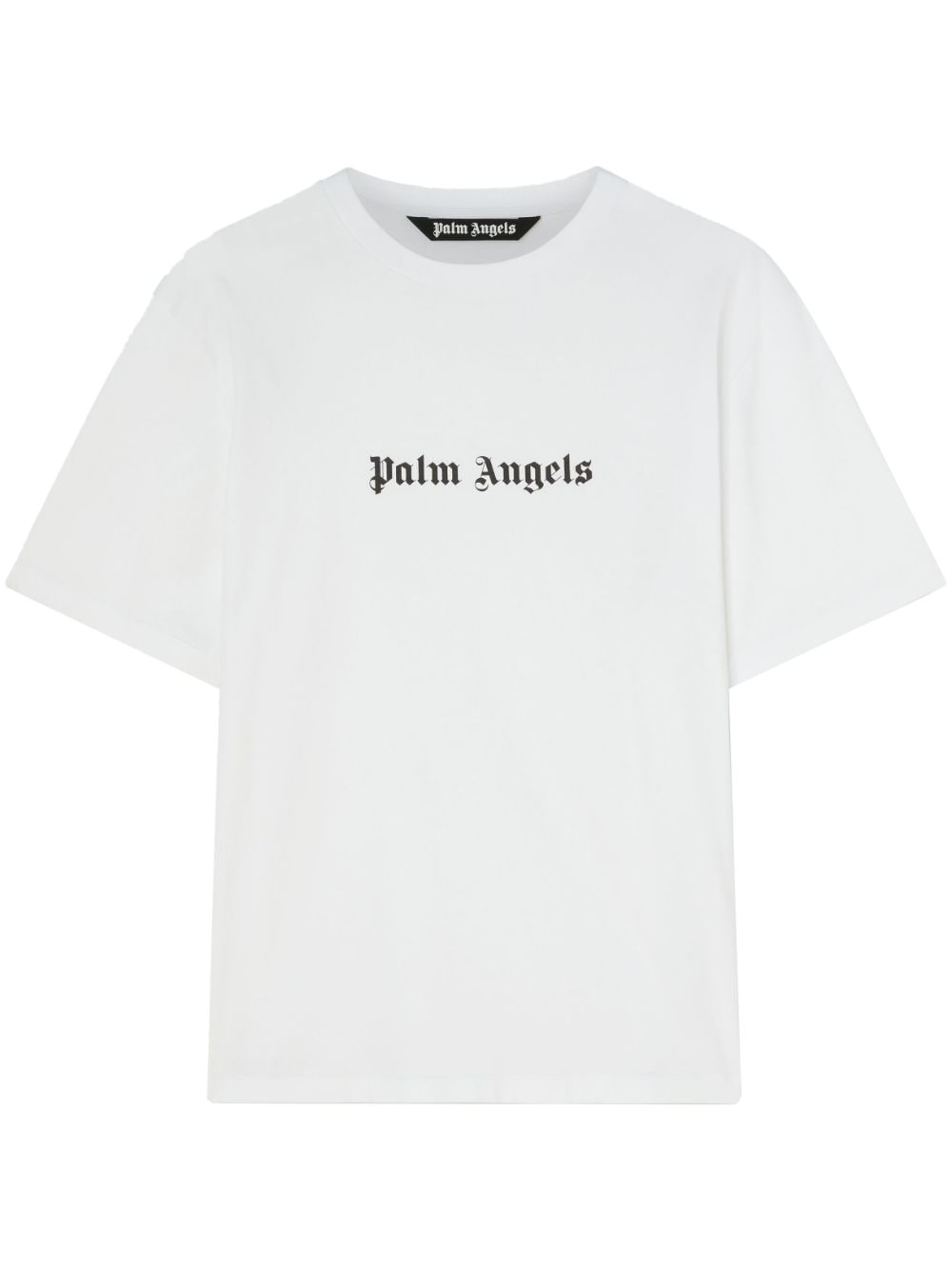 Logo-print crew-neck T-shirt - White